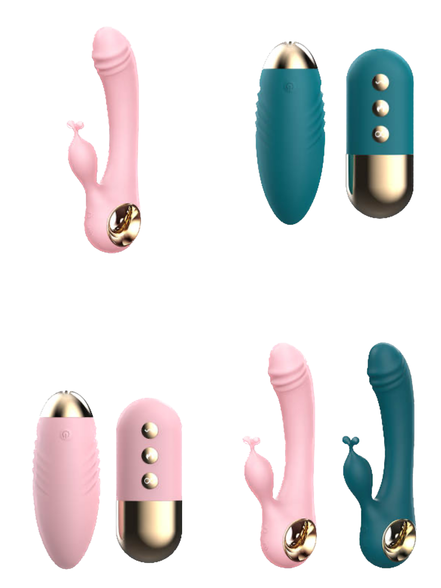 Dildo & Bullet Vibrator Set